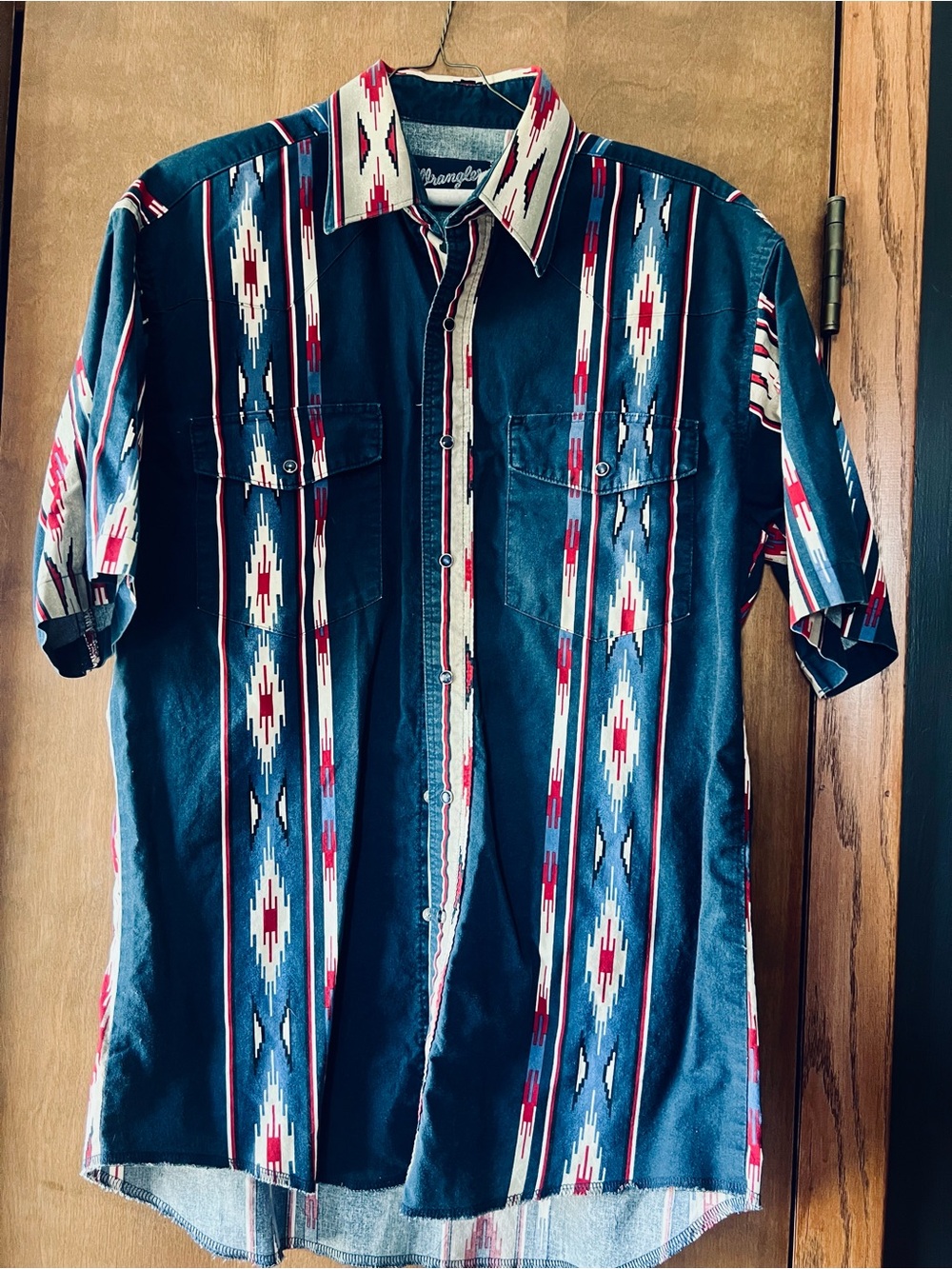 Vintage Wrangler Pearl Snap